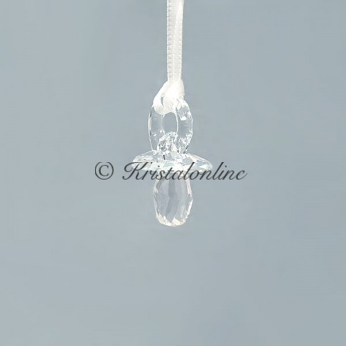 Swarovski Kristal | Silver Crystal | Moments | Eerste Stapjes | Baby's Speen | 5492223